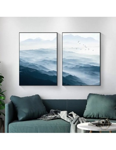 Tableau Peinture  Paysage Marin soldes