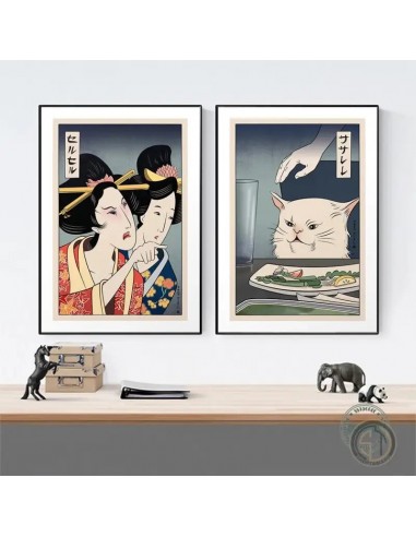 Tableau Japonais Ancien les ctes