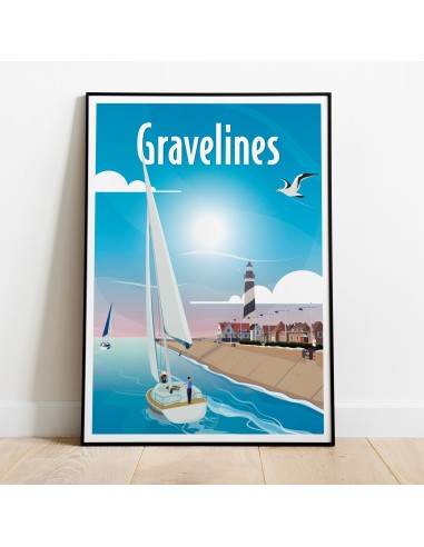 AFFICHE GRAVELINES - LE CHENAL en ligne des produits 