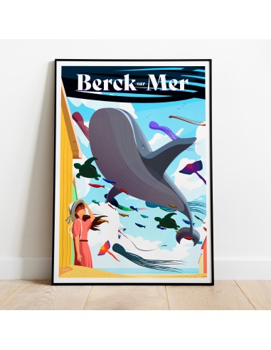 AFFICHE BERCK-SUR-MER les ligaments