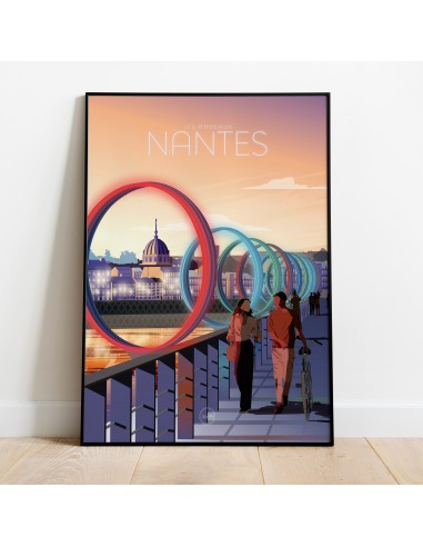 AFFICHE NANTES - COUCHÉ DE SOLEIL outlet