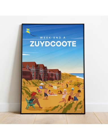 AFFICHE WEEK-END À ZUYDCOOTE - ÉTÉ Fin de série