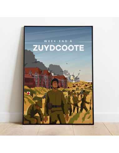 AFFICHE WEEK-END À ZUYDCOOTE - GUERRE pour bénéficier 