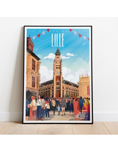 AFFICHE LILLE - LA BRADERIE store