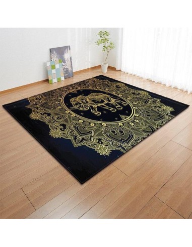 Tapis Éléphant Motif Mandala de France