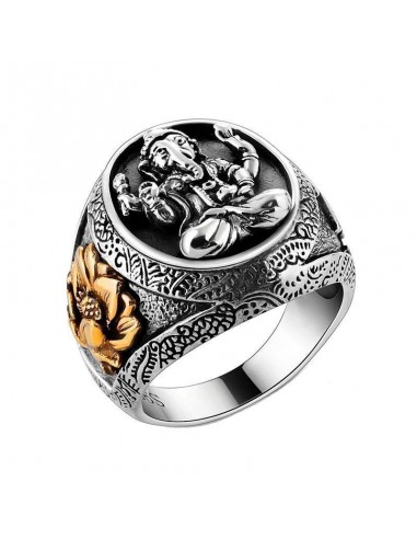 Bague Éléphant en Chevalière destockage