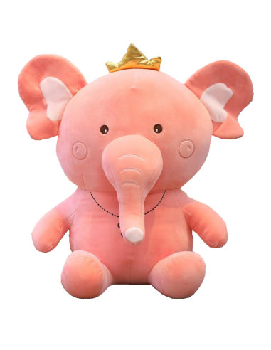 Peluche Éléphant Géante Rose paiement sécurisé